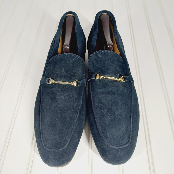 Hudson London Men's Navarre Suede Loafers H808 - Picture 4 of 15